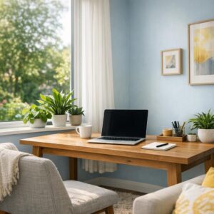 Farbwelten, die den Fokus schärfen: So wirkt dein Zuhause wie ein Profi-Büro