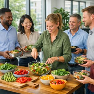 Saisonales Gemüse, das in der Mittagspause wirklich Zeit spart