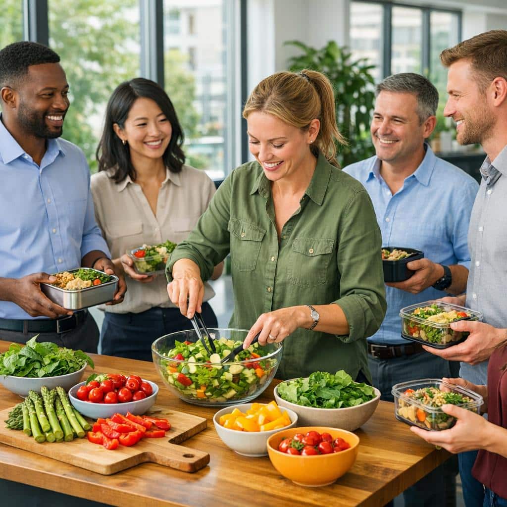 Saisonales Gemüse, das in der Mittagspause wirklich Zeit spart