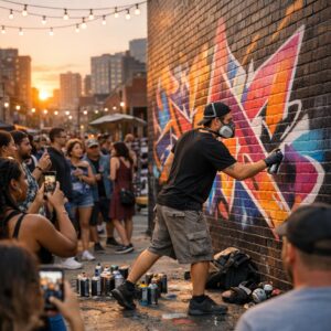 Wenn Wände sprechen: Wie urbane Kunst Ihr Event unverwechselbar macht